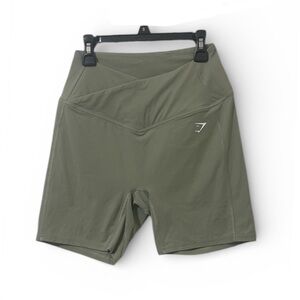 Gymshark Sage Green Athletic Shorts